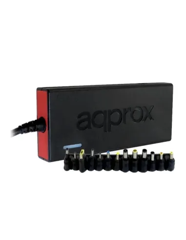 Approx APPUA90SLIM Cargador Universal para Portátil 90W Negro