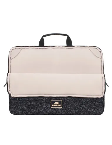 Rivacase Burgundy Anvik 7915 Funda 13,3" Negro