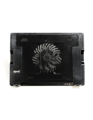 iggual RP1V17 Base Refrigeradora para Portátil hasta 17" Negro