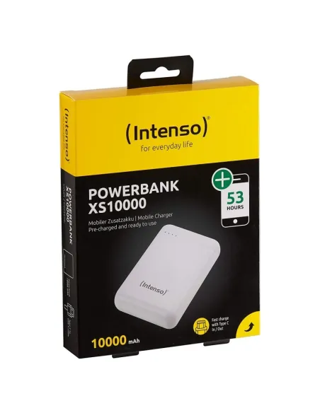 Intenso 7313530  Powerbank 10.000 mAh Blanco Slim