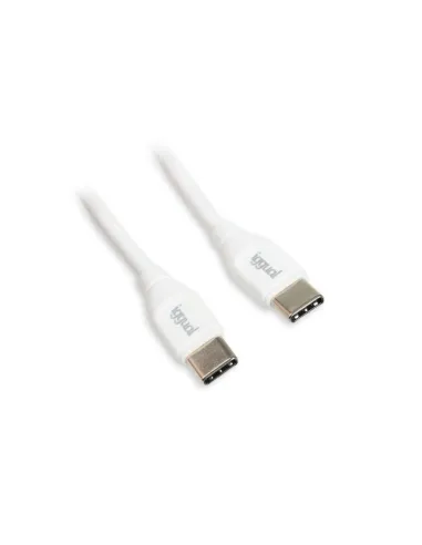 iggual Cable USB-C/USB-C 100 cm blanco Q3.0 3A