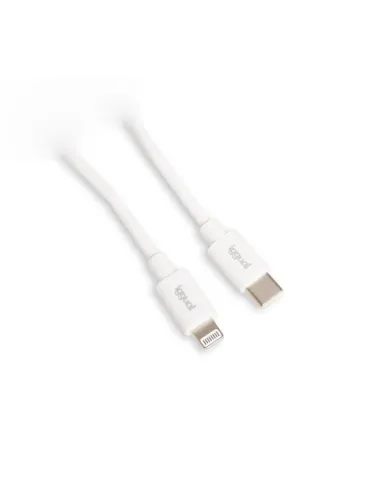 iggual cable USB-C/Lightning 100 cm blanco Q3.0 3A