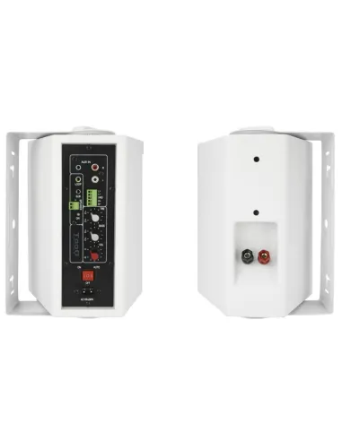 TooQ TQOWS-01W Altavoces 2.0 Pared Pizarra 2x30W Blanco
