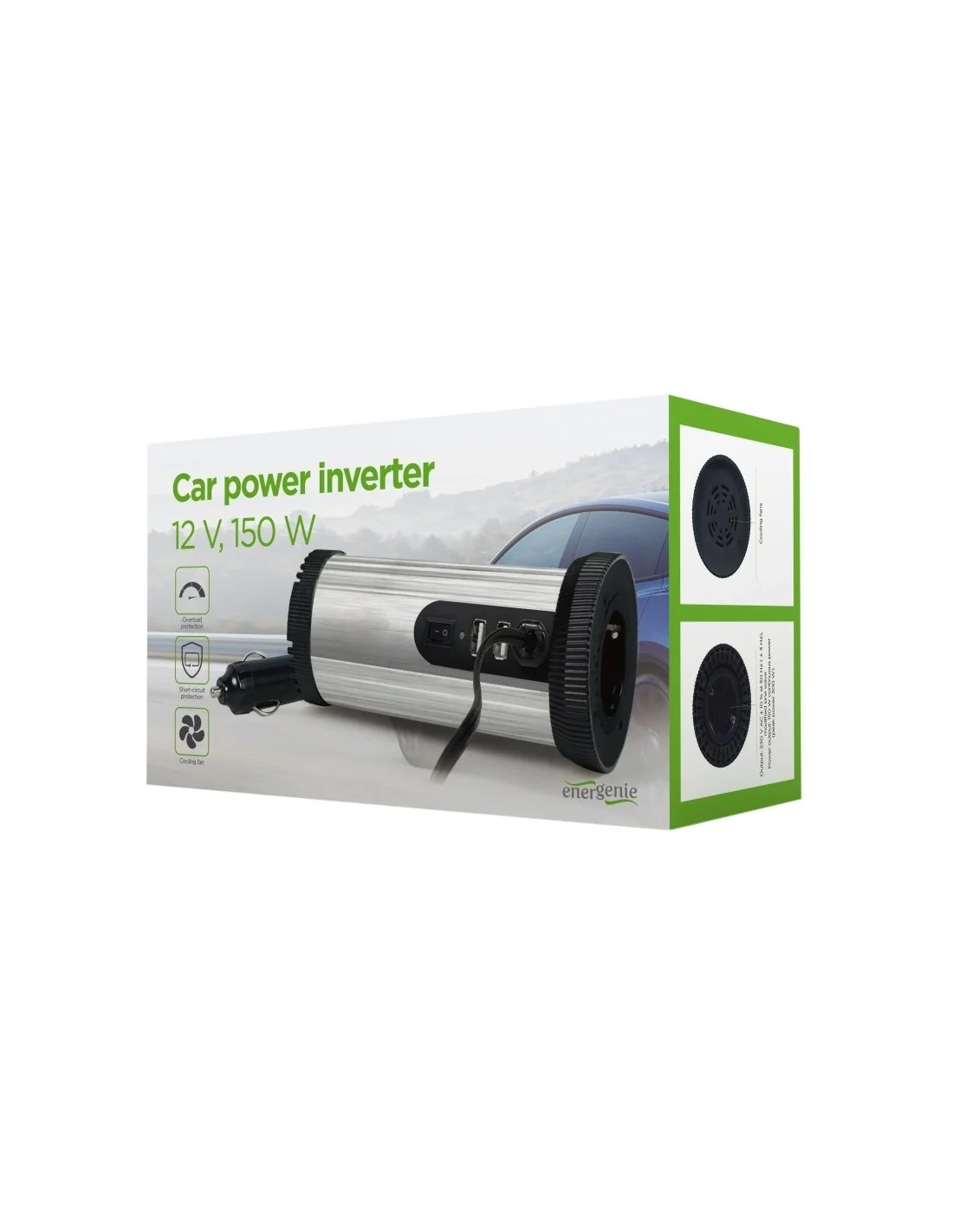 Gembird Power Inverter 12V to 230V (150Watt)