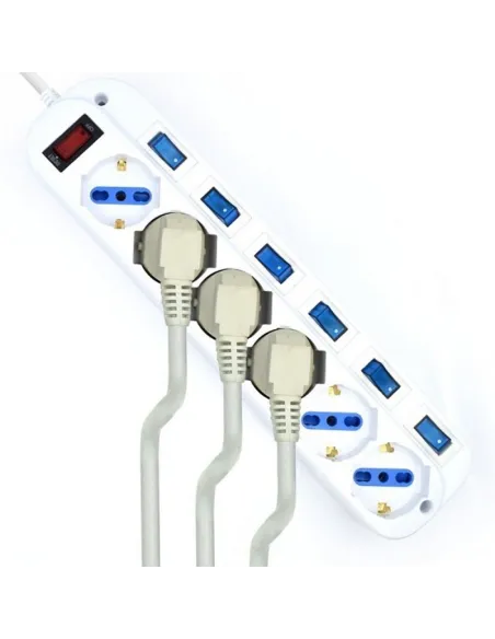 Ewent Regleta de 6 Tomas 1500W 3m