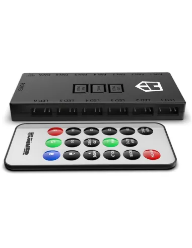 Nox Hummer Hub Controlar Remoto para Ventiladores aRGB