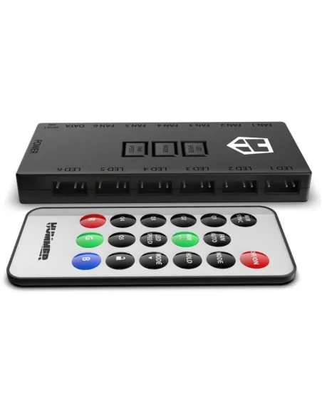 Nox Hummer Hub Controlar Remoto para Ventiladores aRGB