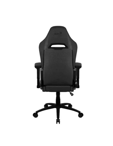 Aerocool ROYALASHBK Aerowave Silla Gaming con Reposapiés Negra