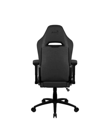 Aerocool ROYALASHBK Aerowave Silla Gaming con Reposapiés Negra