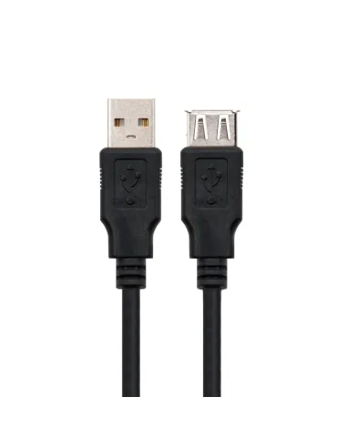 Nanocable Cable Prolongador USB 2.0 Tipo A Macho/Hembra 1m