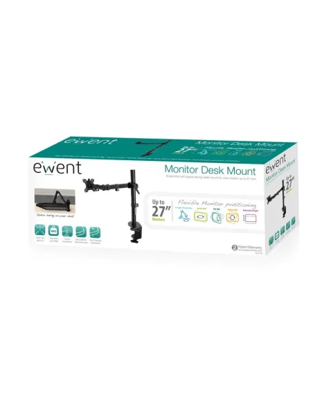 Ewent EW1510 Soporte para Monitor 32" VESA 100x100 Máx 8Kg