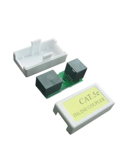 Gembird NCA-LC5E-001 Alargador Conexión UTP Cat.5E Blanco