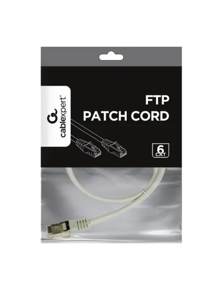 Gembird PP6-0.5M Cable de Red RJ45 Cat.6 FTP 0.5 M Gris