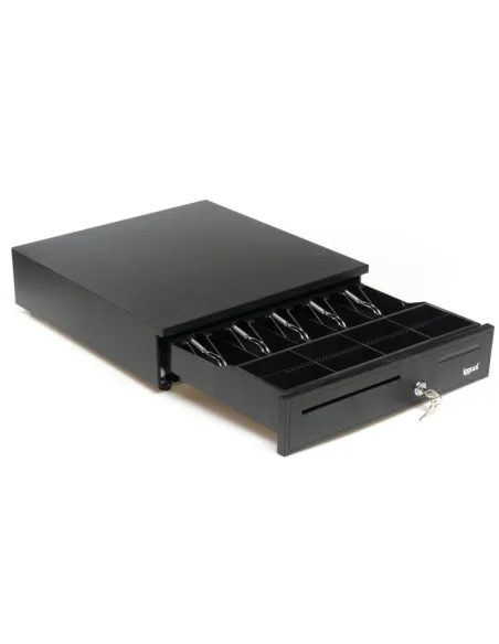 Iggual IRON-50 Cajón Portamonedas Negro