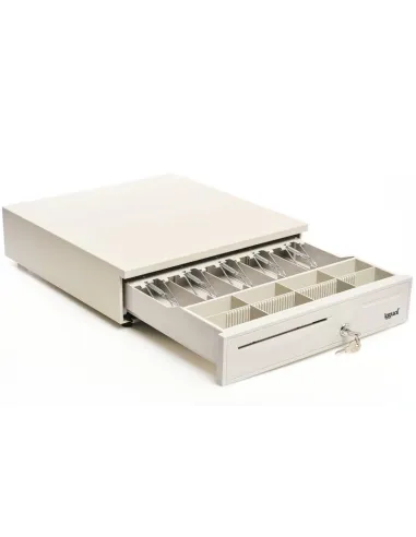 Iggual IRON-50W Cajón Portamonedas Blanco