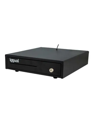 Iggual IRON-15 Cajón Portamonedas Negro