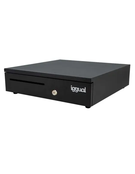 Iggual IRON-35 Cajón Portamonedas Negro