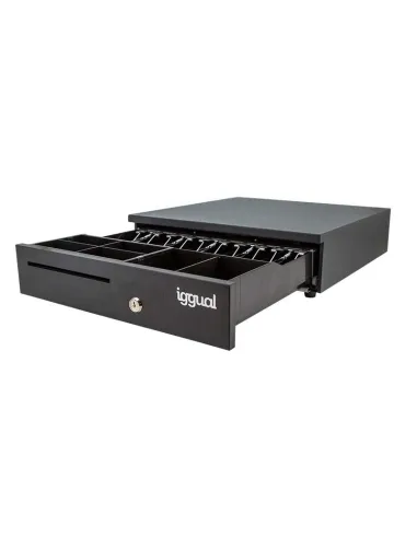 Iggual IRON-35 Cajón Portamonedas Negro