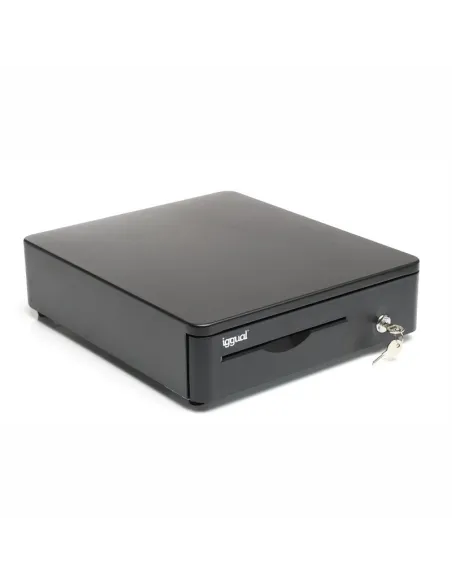 Iggual IRON-10R Cajón Portamonedas Negro