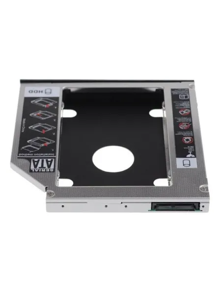 Ewent Caja de Montaje para Disco Duro SSD en Bahía Óptica 12.7mm