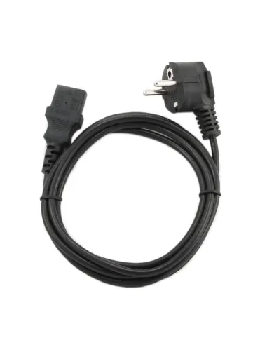 Gembird PC-186-VDE-3M Cable de Alimentación Schuko Macho a C13 Macho 3M Negro
