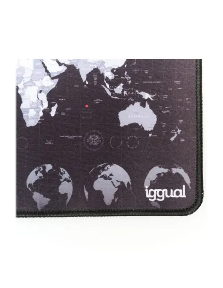 Iggual Alfombrilla Mapamundi Marron/Blanca