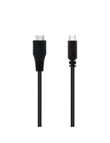 Nanocable Cable USB 3.0 a USB-C 1m Negro