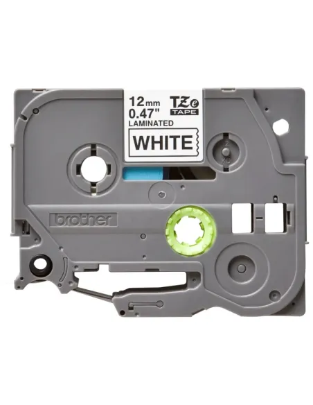 Brother TZE-231 Cinta Negro sobre Blanco 12mm (Original)