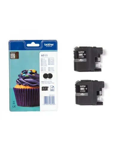 Brother LC123BKBP Cartucho de Tinta Negro
