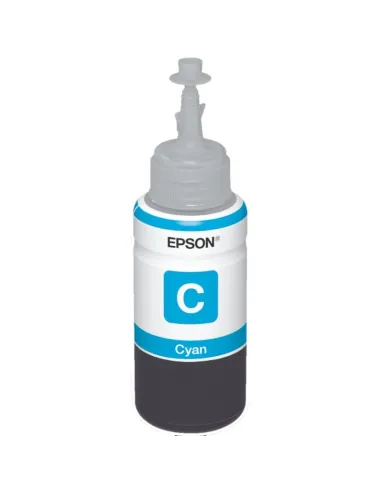 Epson T6641 Botella Tinta Ecotank Cian 70ml