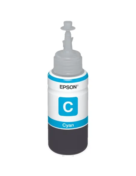 Epson T6641 Botella Tinta Ecotank Cian 70ml