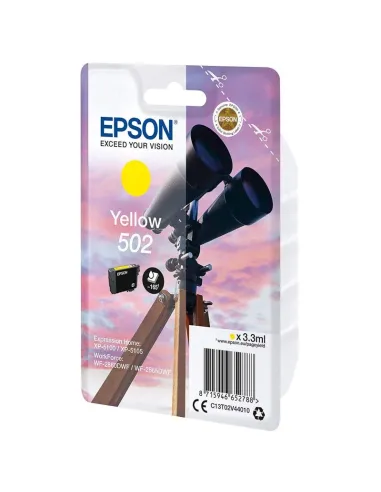Epson 502 Cartucho de Tinta Amarillo