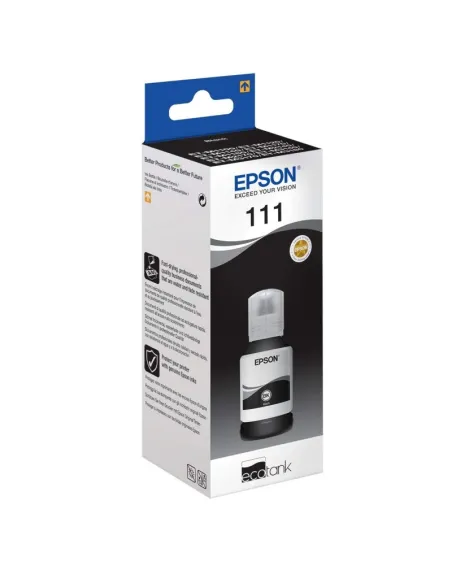Epson 111 Cartucho Kit Relleno Negro
