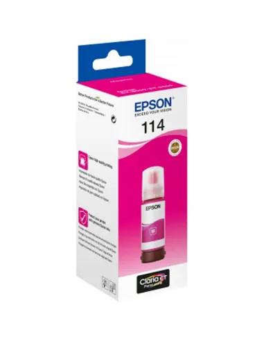 Epson 114 Botella Tinta Ecotank Magenta 70ml
