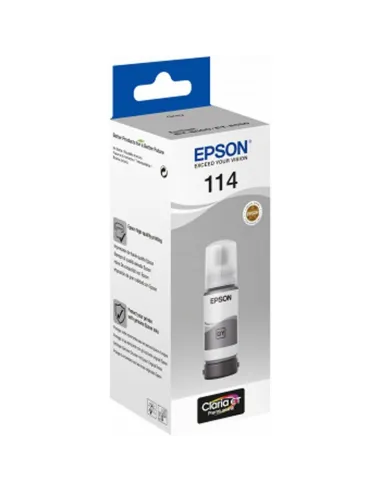 Epson 114 Botella Tinta Ecotank Gris 70ml