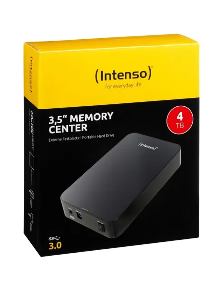 Intenso Memory Center 4TB 3.5" USB 3.0 Negro