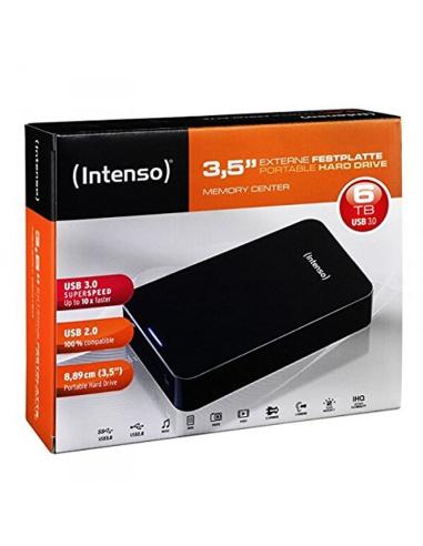 Intenso Memory Center 6TB 3.5" USB 3.0 Negro