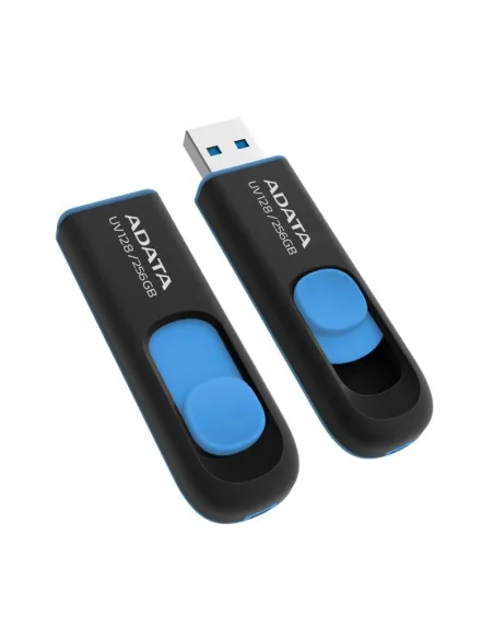 Adata DashDrive UV128 256GB USB 3.2 Negro/Azul