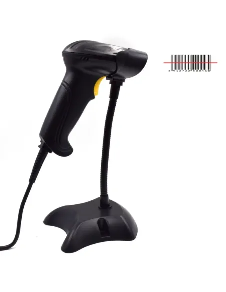 Ewent EW3400 Lector Código de Barras Laser 1D USB