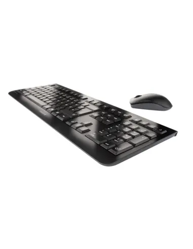Cherry JD-0710GB-2 Combo Teclado+Ratón Inalámbrico Inglés Negro
