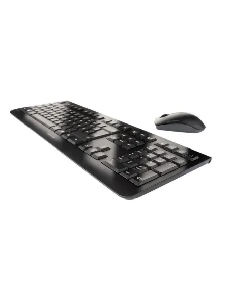 Cherry JD-0710GB-2 Combo Teclado+Ratón Inalámbrico Inglés Negro