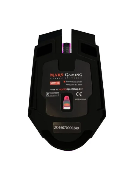 Mars Gaming MM116 Ratón 3200 DPI Negro