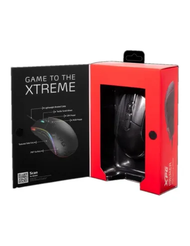 Adata XPG 75260144 Primer Ratón Gaming 12000DPI Negro