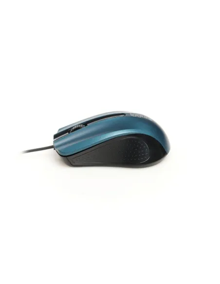iggual IGG317549 Com-Ergonomic-RL Ratón Óptico 800DPI Azul