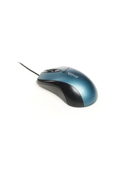 iggual IGG317532 Com-Ergonomic XL 800DPI Ratón Óptico Azul