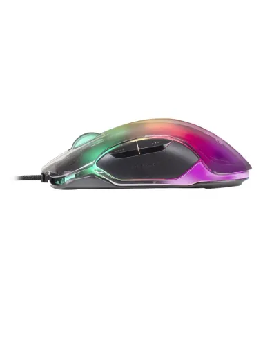 Mars Gaming MMGLOW Raton Gaming RGB 12800DPI Negro