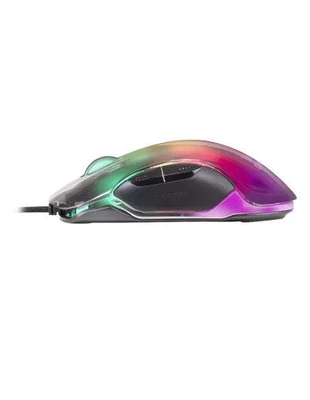 Mars Gaming MMGLOW Raton Gaming RGB 12800DPI Negro