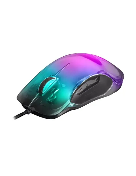 Mars Gaming MMGLOW Raton Gaming RGB 12800DPI Negro