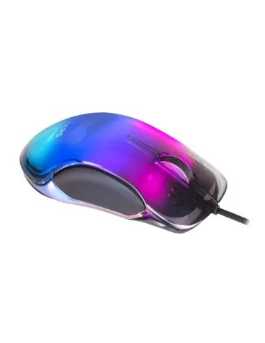 Mars Gaming MMGLOW Raton Gaming RGB 12800DPI Negro