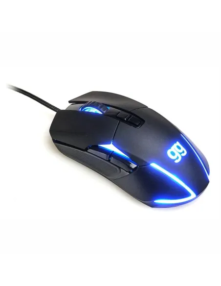 Iggual Tourmaline 7D Ratón Gaming RGB 7200DPI Negro